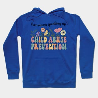 Child Abuse Awareness, Domestic Violence Mental Health Hoodie